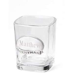  Shot Glass with Pewter Medallion 2.25 oz. (Qty 1 
