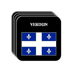 Quebec   VERDUN Set of 4 Mini Mousepad Coasters