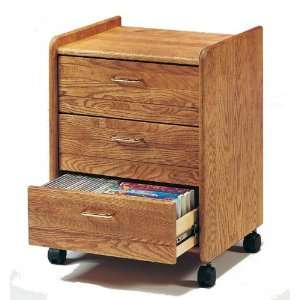  Fine Hard Wood Cabinet on Casters 