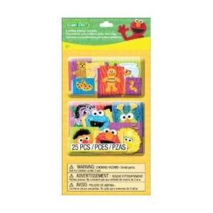  Sesame Street Sticker Accents Crafting Character Faces; 3 