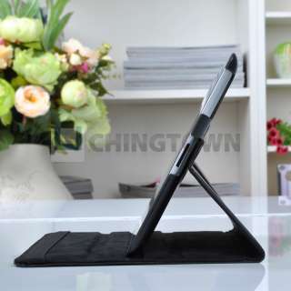  New iPad 3 360 Rotating Leather Case Smart Cover Stand Apple iPad 