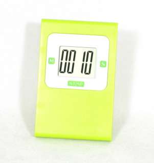 ELECTRIC DIGITAL KITCHEN TIMER MAGNETIC BACK STAND FEATURE  