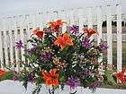 Cemetery Urns Silk Memorial Arrangements, Spring Vase Flowers Iris 