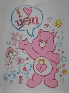 Care Bears   I Love You Girls Toddlers T Shirt  