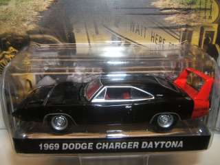 GreenLight COUNTY ROADS 7  Black 1969 Dodge Charger Daytona  