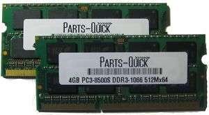 8GB DDR3 SODIMM Sony VAIO VPCEC Notebook Memory RAM  