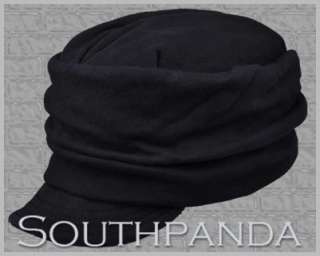 SH359 Black Unisex Womens Soft Punk Rock Beanie Hat Cap  