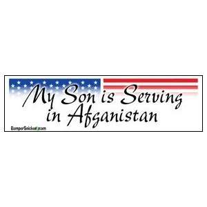  My Son Is Serving In Afganistan   Refrigerator Magnets 7x2 