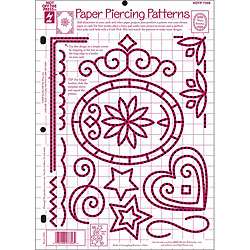 Hot Off the Press Paper Piercing Patterns Template  