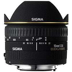 Sigma 15mm F2.8 EX DG Diagonal Pentax Fisheye Lens  