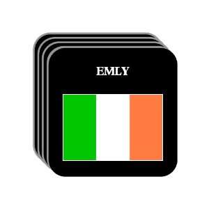 Ireland   EMLY Set of 4 Mini Mousepad Coasters