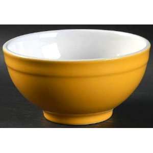 Emile Henry Citron/Pastis (Yellow) Coupe Cereal Bowl, Fine China 