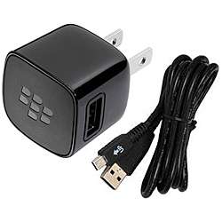 Blackberry USB Power Adapter with Mini USB Cable  