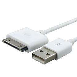 Mybat Apple iPod USB 2 in 1 White USB Cable  