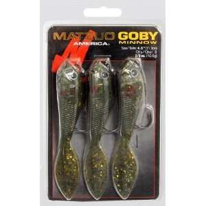 GOBY 3PK 4 1/5^ WATERMELON 