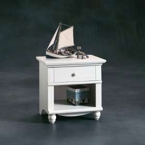    Sauder Harbor View Night Stand in Antiqued Paint Furniture & Decor