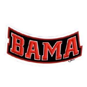  NCAA Alabama Crimson Tide Car Magnet Bama (Small, 2 Pack 