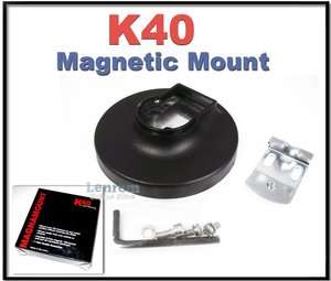 Magnet Mount Base for K40 CB Antennas Black M40 Magnamount  NEW  