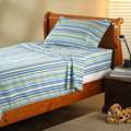 Expressions Microfiber Stripe Childrens Twin XL Sheet Set 