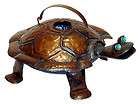    Metal Decorative Turtle Watering Can Garden Decor 14 NEW LR1123