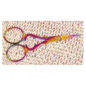  3 1/2 Fancy Rainbow Embroidery Scissors