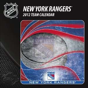  2012 NEW YORK RANGERS BOX CALENDAR (9781436091169 