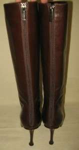 JIMMY CHOO Dark Brown Knee High Boots Size 39/9US  