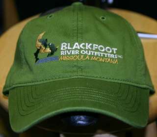 Blackfoot River Outfitters Logo Baseball Cap Hat  
