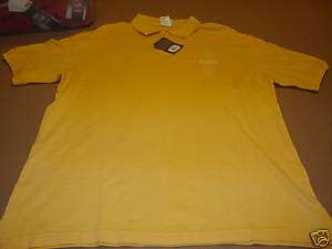 Mens 20X Polo shirt yellow NWT Twenty Xtreme XL NEW  