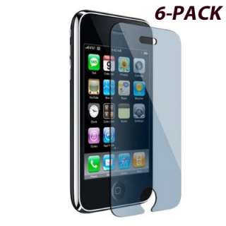 6X CLEAR SCREEN PROTECTOR COVER For Apple iPhone 3G 3GS  