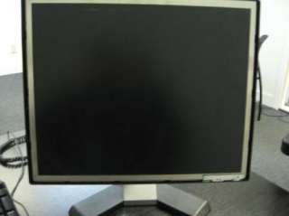 DELL 17 E176FP BLACK FLAT PANEL LCD MONITOR  