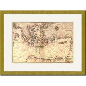   or Navigational Map of Greece, the Mediterranean