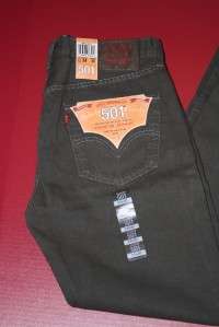 NWT NEW MENS LEVIS 501 BUTTON FLY JEANS SIZE 34X30 #1035  