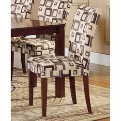 Parson Brick Upholstered Dining Chair (Set of 2)  
