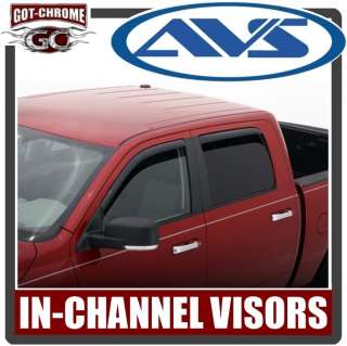  AVS Vent Visors Nissan Frontier Crew Cab 05 2011 725478076783  