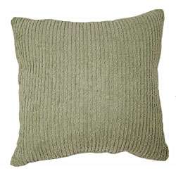 Ribbed Sage Green Throw Pillows (Set of 2)  
