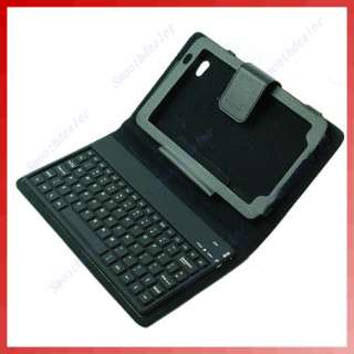 New Leather Bluetooth Keyboard Case Cover For Samsung Galaxy Tab 7 