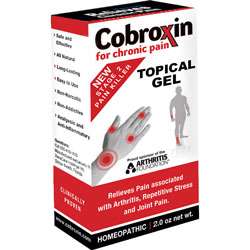 Cobroxin Cobra Venom 2 oz Pain Relieving Gel (Pack of 2)   