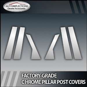  2010 2012 Cadillac Srx 6Pc Chrome Pillar Post Covers 