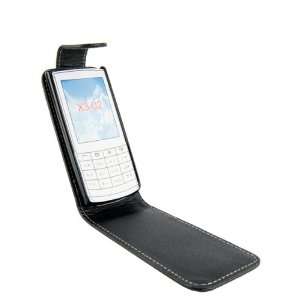 WalkNTalkOnline   Nokia X3 02 Black Specially Designed Leather Flip 