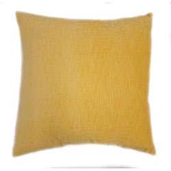 Paradiso 24 inch Bright Yellow Floor Pillow  