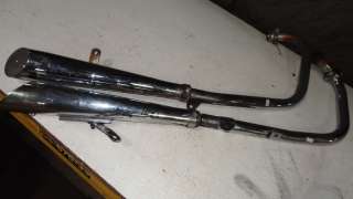 1972 Yamaha XS650 XS 650 XS 650 Y201 exhaust pipes  