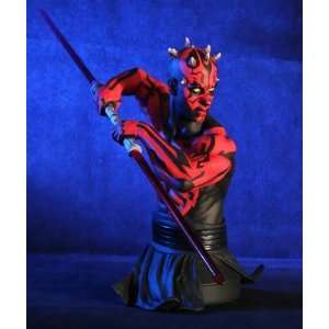  Star Wars Darth Maul with Lightsaber Bust Toys & Games
