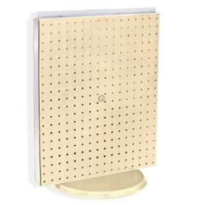  Azar 700500 ALM Pegboard Counter Display, Almond Solid 