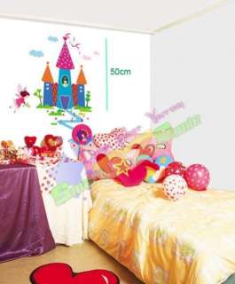 LITTLE PRINCESS CASTLE ♥ REMOVABLE WALL DECAL STICKERS  