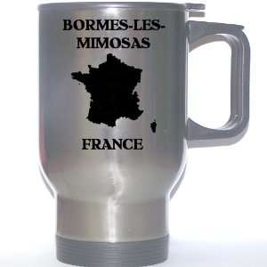  France   BORMES LES MIMOSAS Stainless Steel Mug 