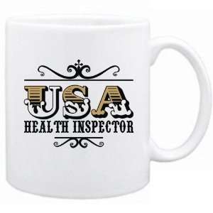  New  Usa Health Inspector   Old Style  Mug Occupations 