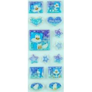  Cute Japanese Bubble   Bluebear Stickers (Embossing) Toys 
