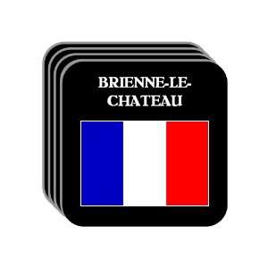 France   BRIENNE LE CHATEAU Set of 4 Mini Mousepad Coasters