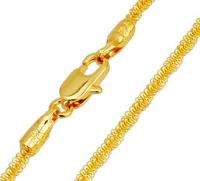 Vogue Necklace 18K Yellow Gold Filled Womens jewelry Chain 27.7 N136 